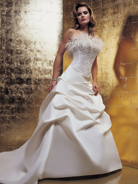 Orifashion Handmadestrapless wedding dress / gown 184 - Click Image to Close