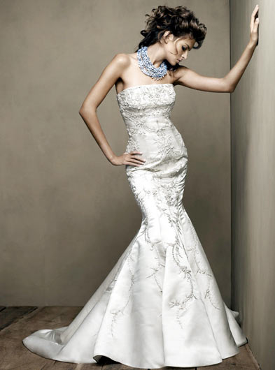 Orifashion Handmadestrapless wedding dress / gown 196 - Click Image to Close