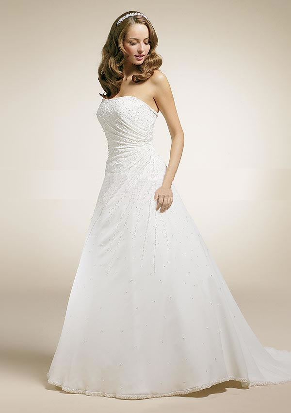 Orifashion Handmadestrapless wedding dress / gown 200 - Click Image to Close