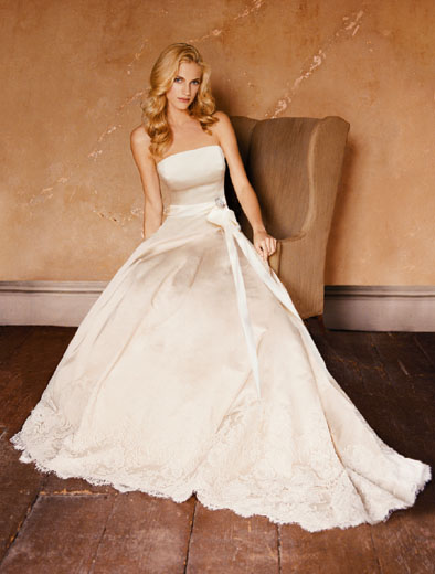 Orifashion Handmadestrapless wedding dress / gown 202