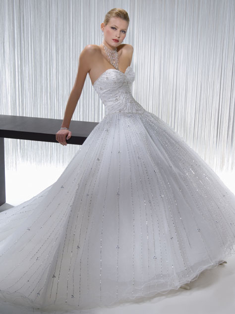 Orifashion Handmadestrapless wedding dress / gown 209 - Click Image to Close