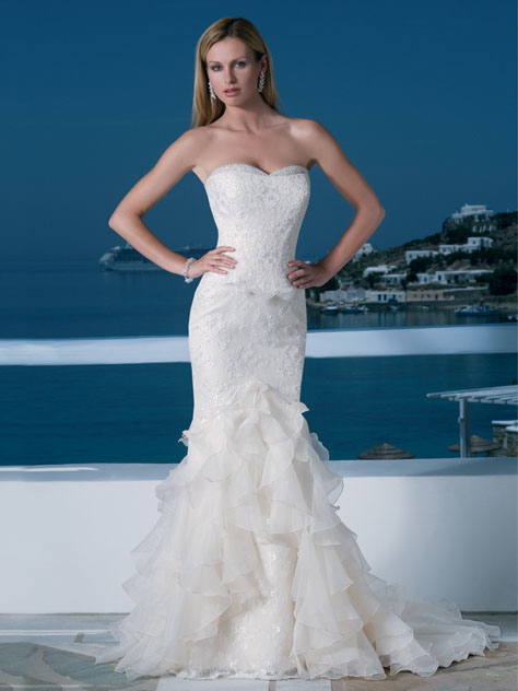 Orifashion Handmadestrapless wedding dress / gown 211 - Click Image to Close