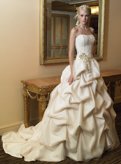 Orifashion Handmadestrapless wedding dress / gown 221 - Click Image to Close