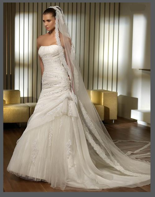 Orifashion Handmadestrapless wedding dress / gown 226 - Click Image to Close