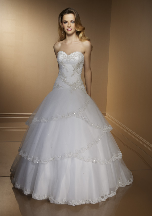 Orifashion Handmadestrapless wedding dress / gown 229 - Click Image to Close