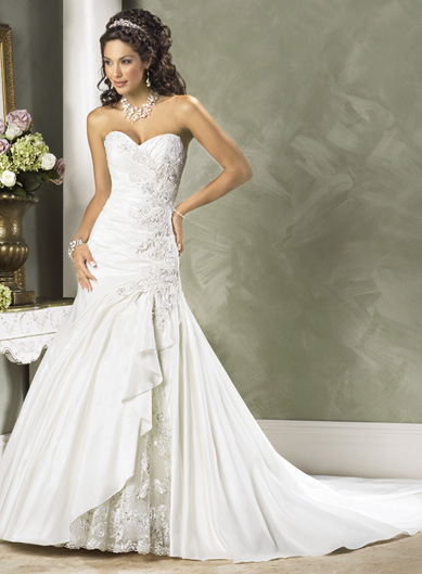 Orifashion Handmadestrapless wedding dress / gown 246