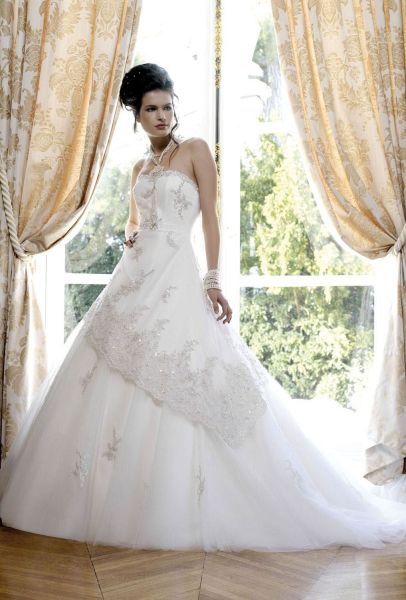 Orifashion Handmadestrapless wedding dress / gown 262