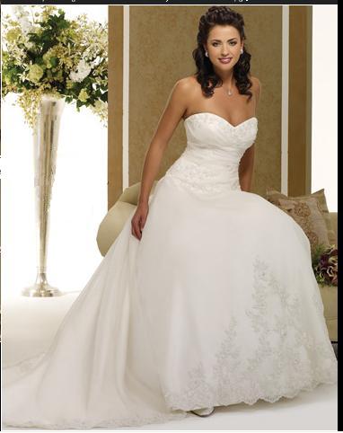 Orifashion Handmadestrapless wedding dress / gown 263