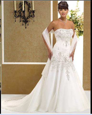 Orifashion Handmadestrapless wedding dress / gown 268