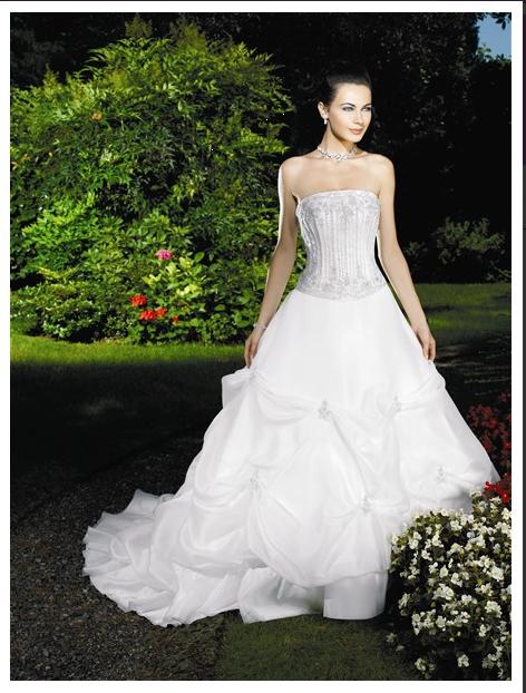 Orifashion Handmadestrapless wedding dress / gown 269