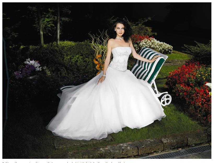 Orifashion Handmadestrapless wedding dress / gown 270 - Click Image to Close