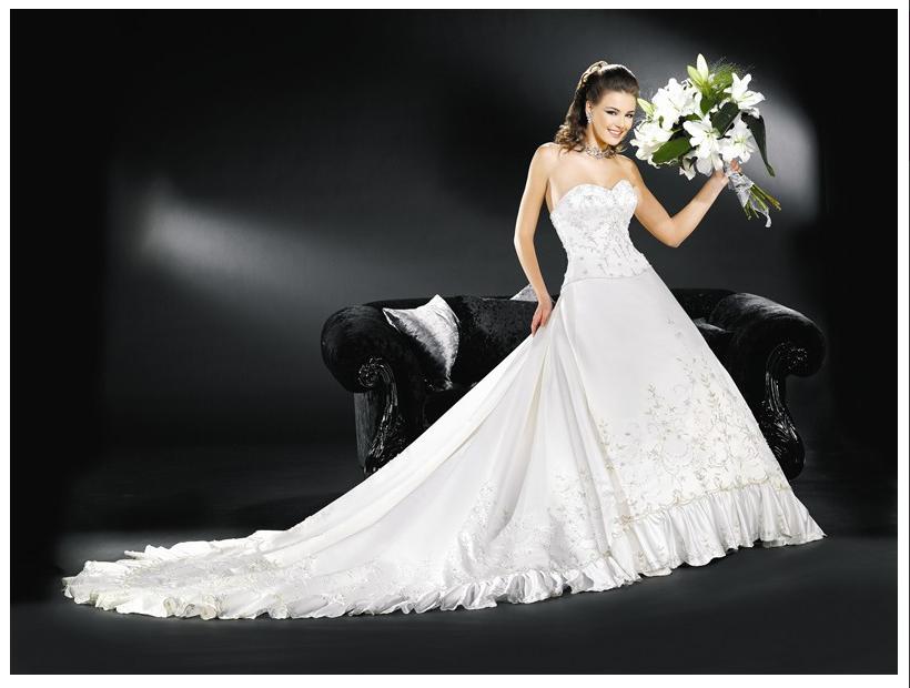 Orifashion Handmadestrapless wedding dress / gown 271