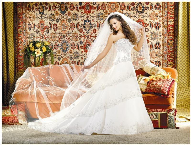 Orifashion Handmadestrapless wedding dress / gown 277