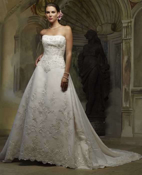 Orifashion Handmadestrapless wedding dress / gown 278