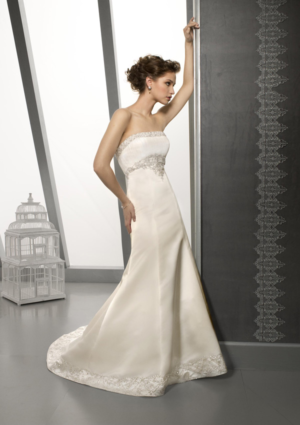 Orifashion Handmadestrapless wedding dress / gown 280 - Click Image to Close