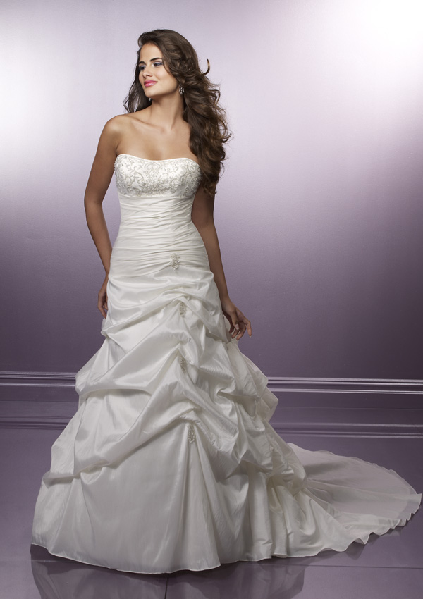 Orifashion Handmadestrapless wedding dress / gown 283 - Click Image to Close