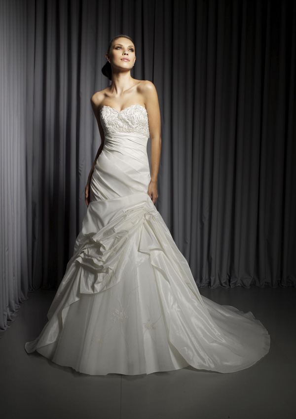 Orifashion Handmadestrapless wedding dress / gown 284 - Click Image to Close