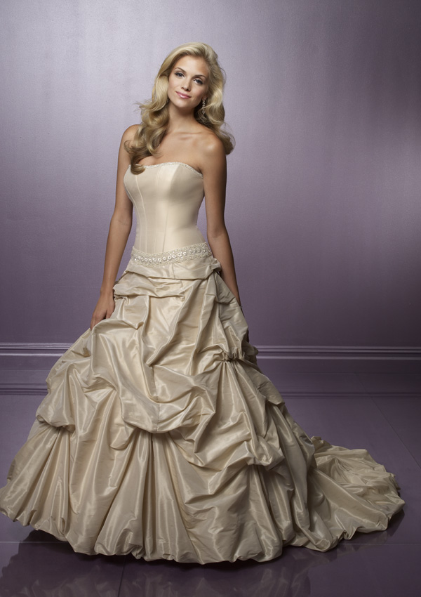 Orifashion Handmadestrapless wedding dress / gown 286 - Click Image to Close