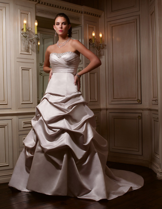 Orifashion Handmadestrapless wedding dress / gown 290 - Click Image to Close