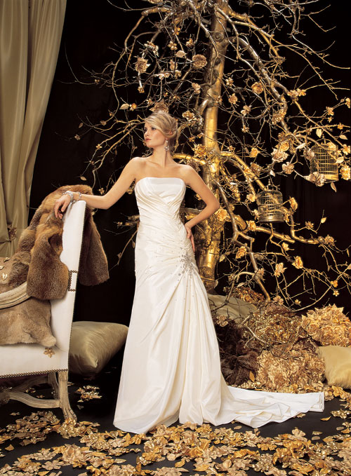 Orifashion Handmadestrapless wedding dress / gown 295 - Click Image to Close
