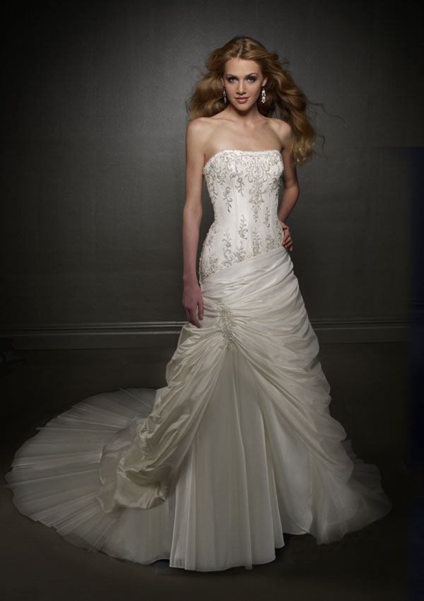 Orifashion Handmadestrapless wedding dress / gown 298