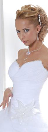 Orifashion HandmadeRomantic Sexy Silk Tulle Bridal Gown SW030