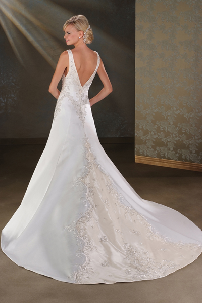 Orifashion HandmadeModest Wedding Dress BO048 - Click Image to Close